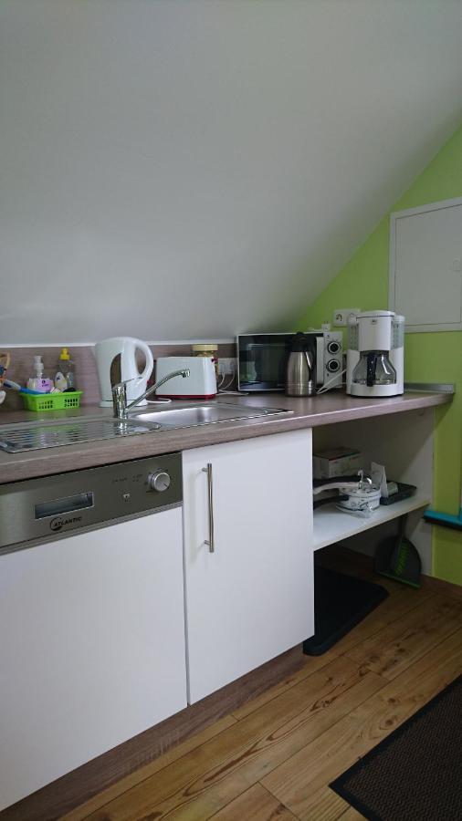 Ferienwohnung Spatzennest 弗拉敦根 外观 照片