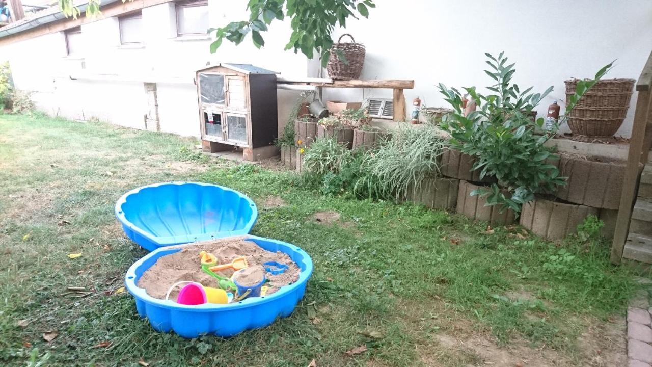 Ferienwohnung Spatzennest 弗拉敦根 外观 照片